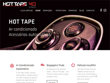 Tablet Screenshot of hottape.com.br